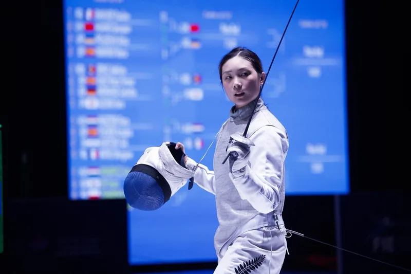 Auckland Fencer Ruby Chan Eyes LA28 History After World Championship Breakthrough